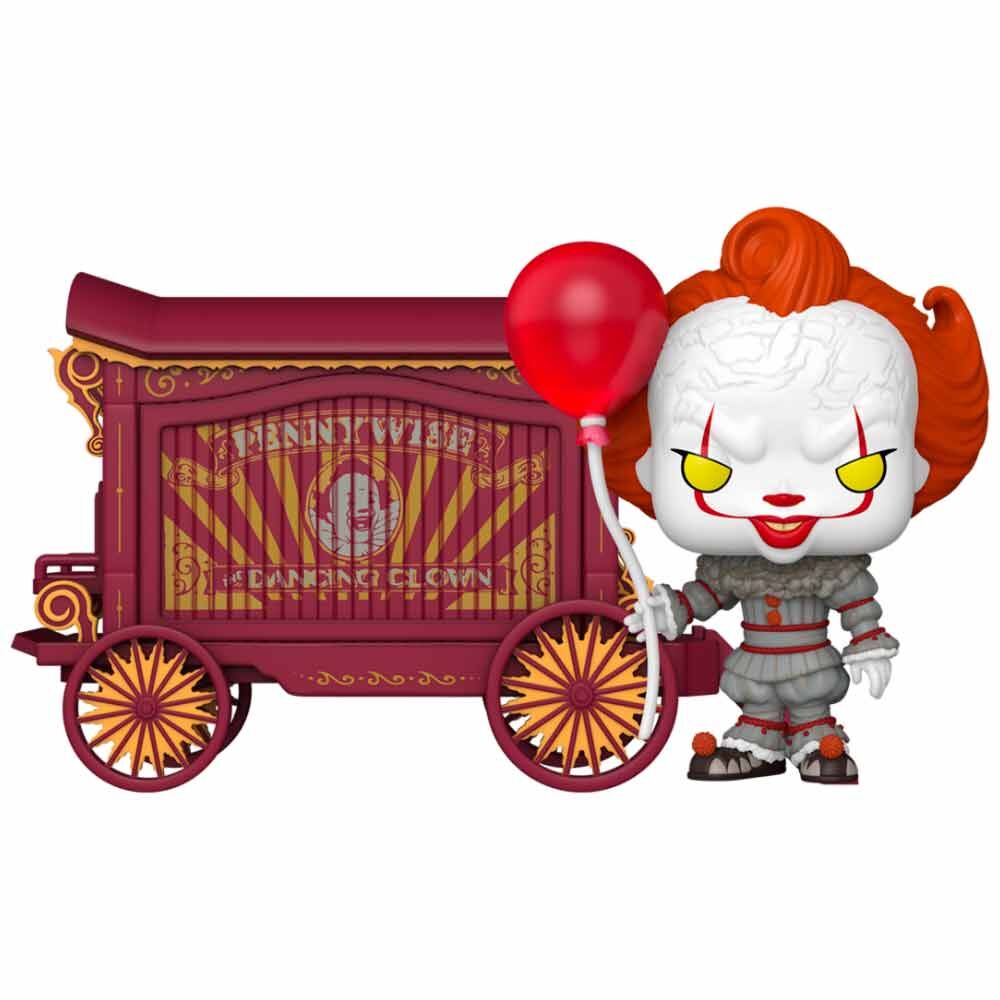 Figura POP Town IT Welcome To Derry Pennywise & Wagon_0
