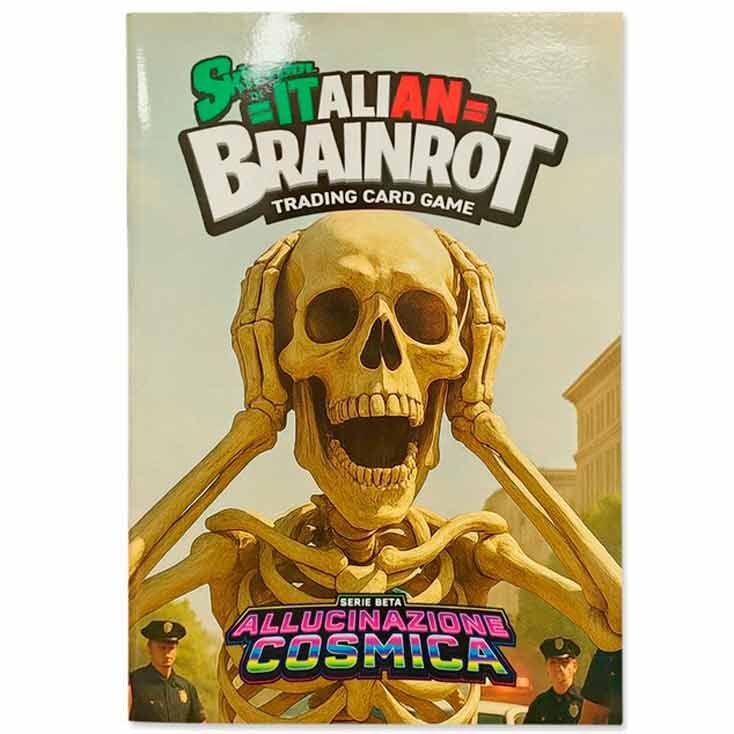 Album + Sobre de 7 cartas coleccionables Allucinacion Cosmica Serie 2 Italian Brainrot Italiano_0