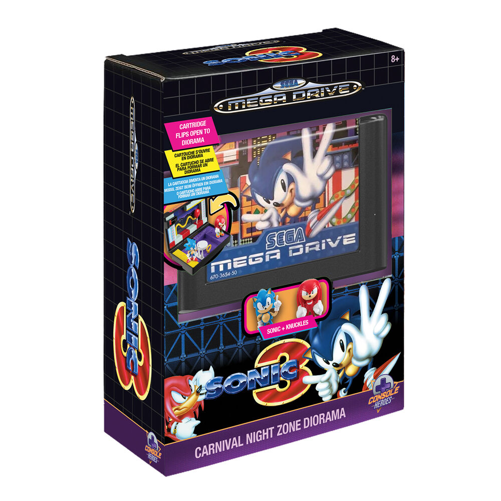 Diorama Mega Drive Sonic The Hedgehog 3 Console Heroes_0