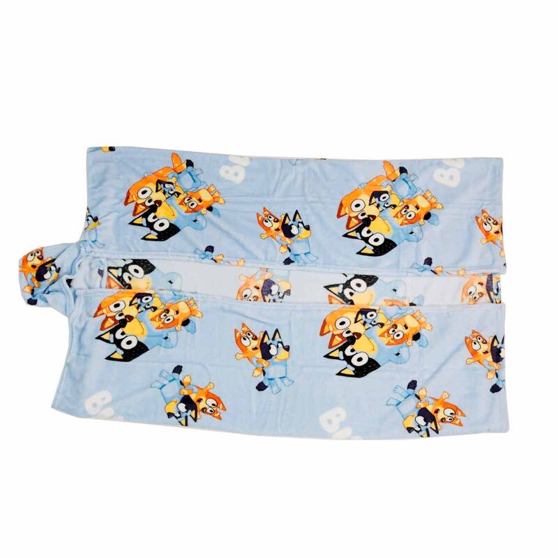 Manta coralina capucha Bluey 120x150cm_0