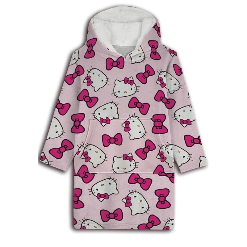 Bata sudadera oversize Hello Kitty infantil_0
