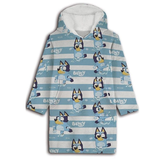 Bata sudadera oversize Bluey infantil_0