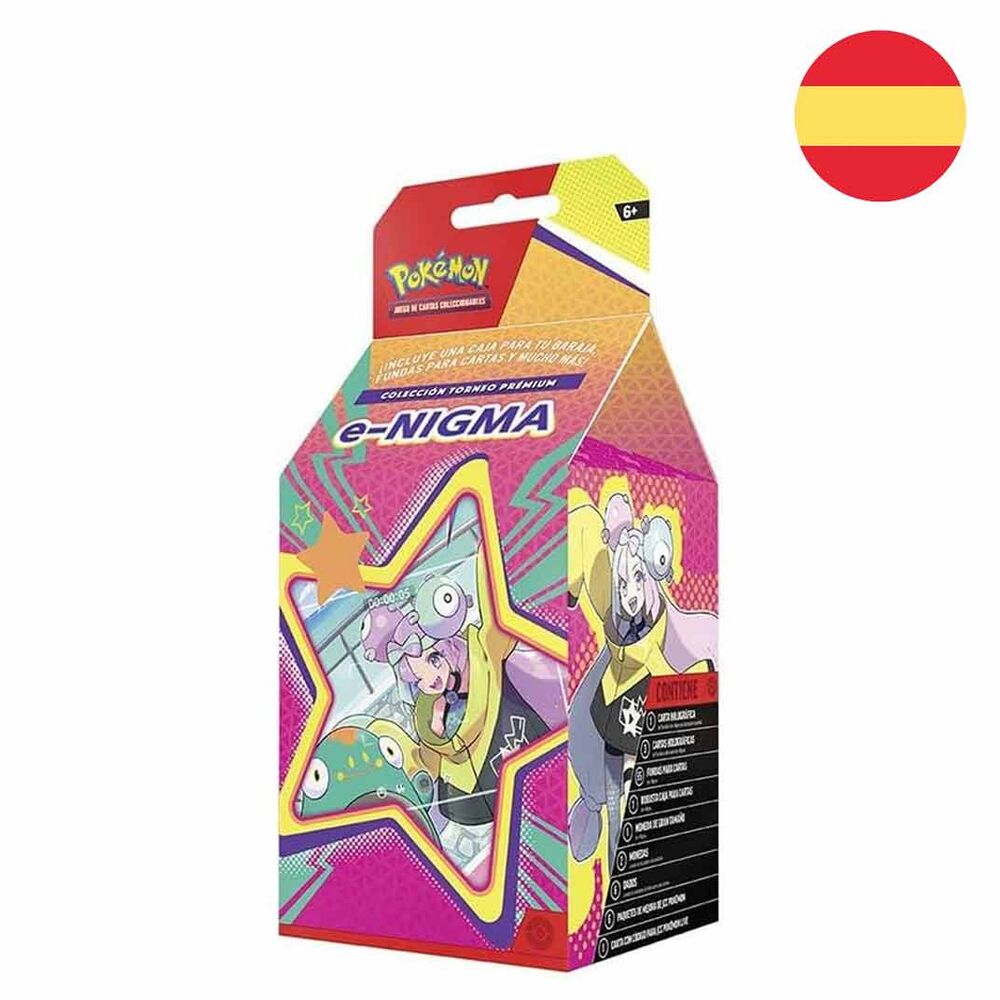 Estuche juego cartas coleccionables Iono Tournament Pokemon espaÃ±ol_0
