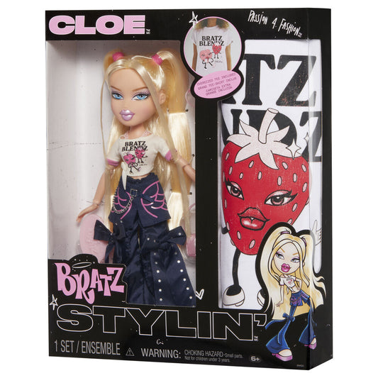 MuÃ±eca Cloe Stylin + Camiseta Bratz_0