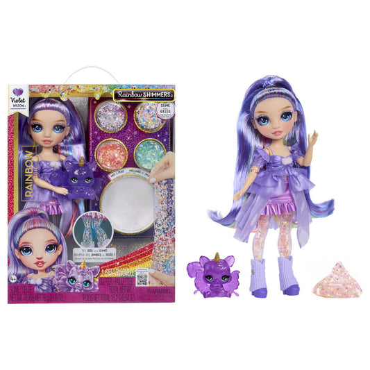 Rainbow High Shimmers with Slime - Violet, Puppe_0