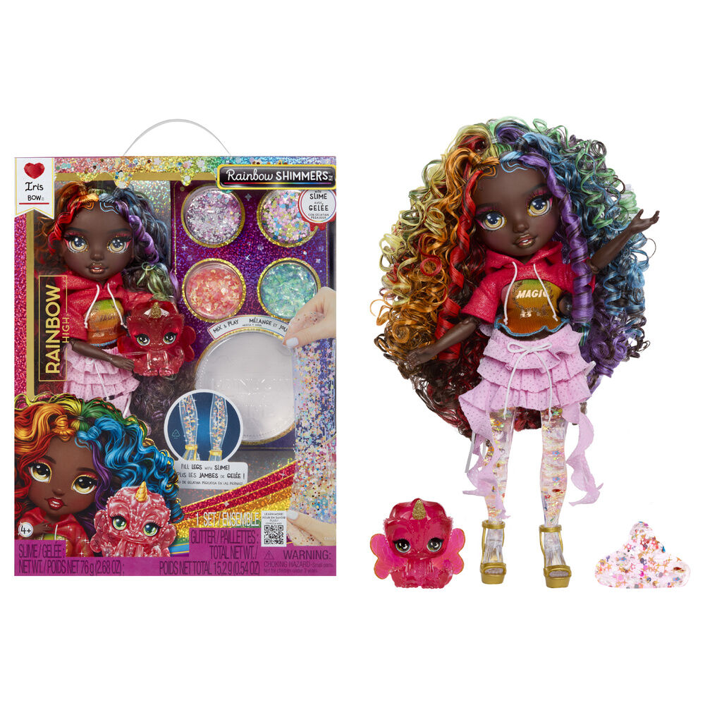 MuÃ±eca Iris Feature Fantasy Rainbow Shimmers Rainbow High_0