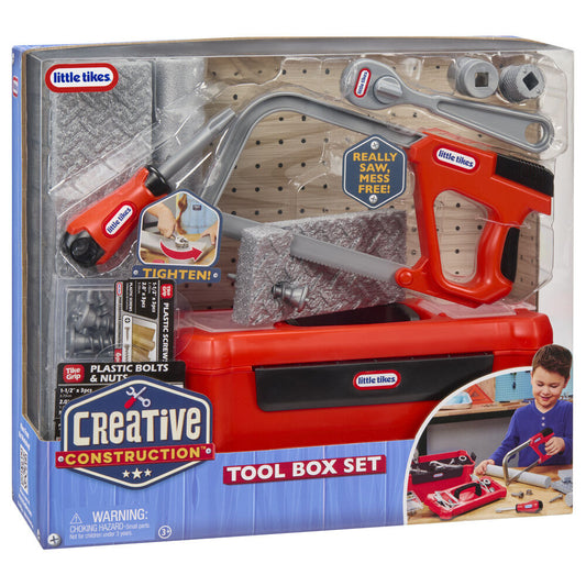 Little Tikes Creative Construction - Werkzeugkasten-Set, Kinderwerkzeug_0