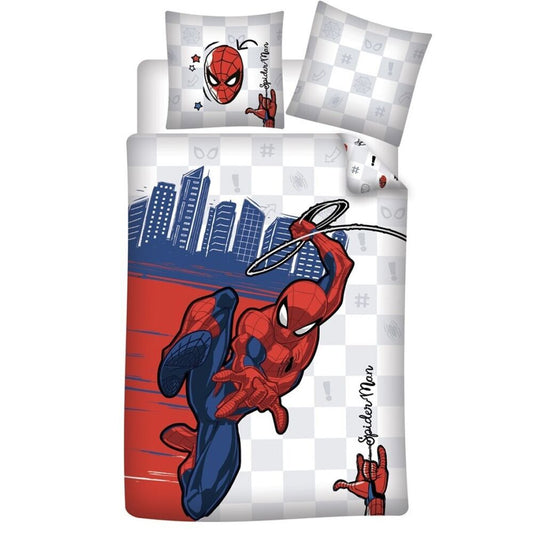 Funda nordica Spiderman Marvel cama 90cm algodon_0