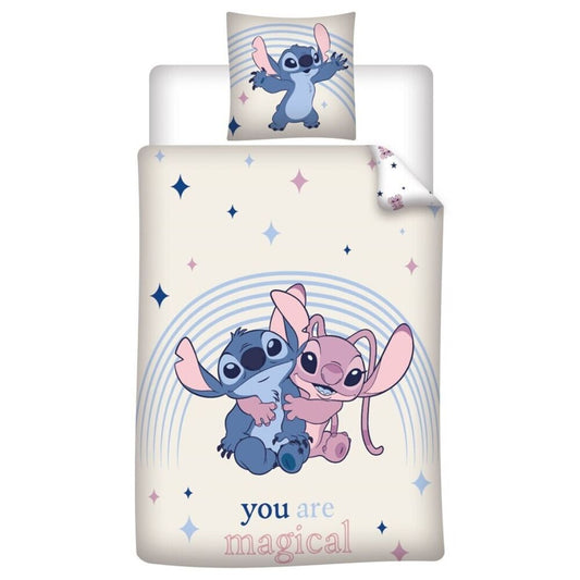 Funda nordica Angel & Stitch Disney cama 90cm policotton_0