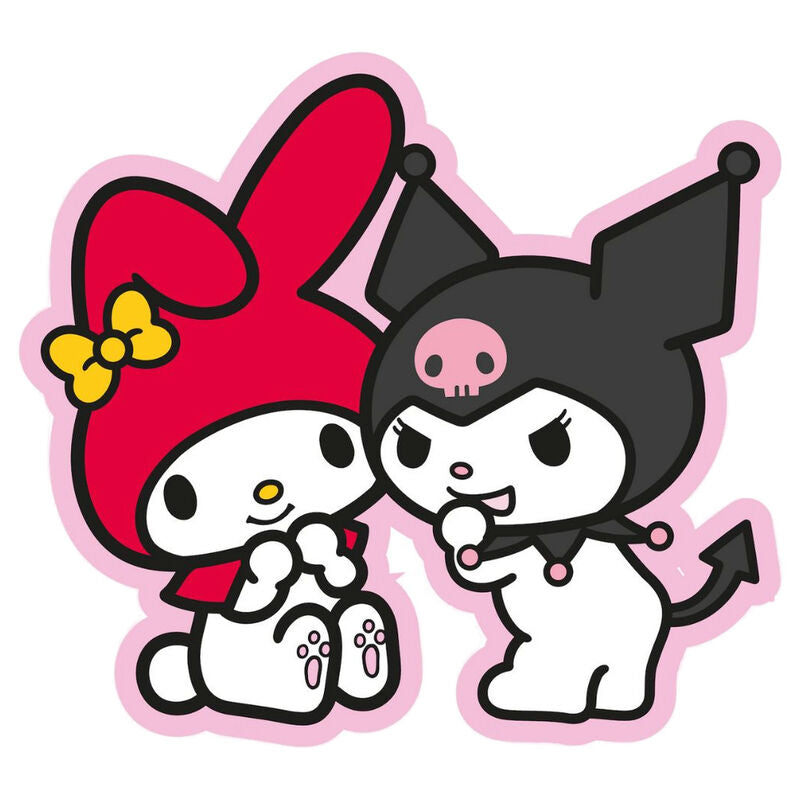 Cojin 3D My Melody & Kuromi Hello Kitty_0