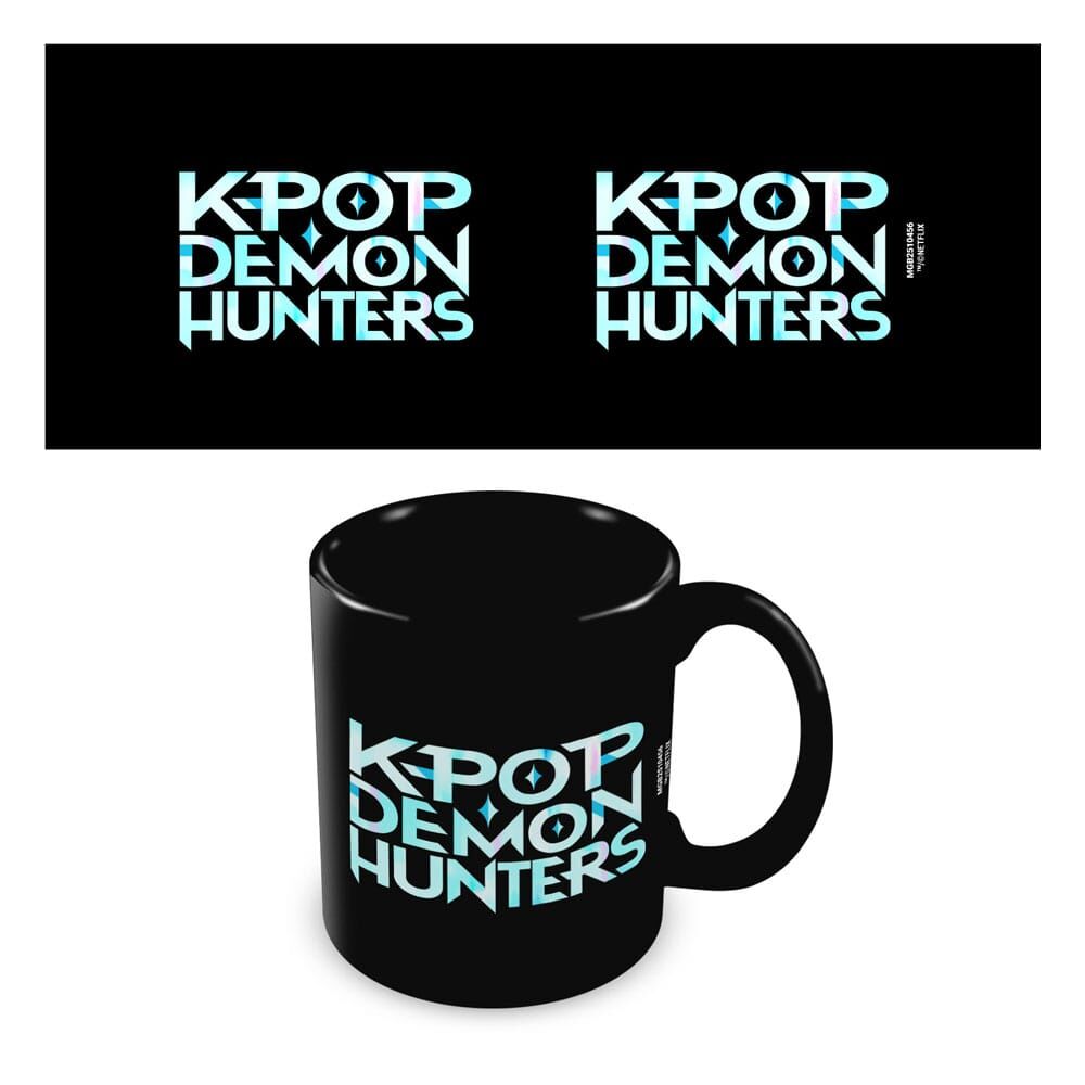 Taza Logo KPop Demon Hunters 325ml_0