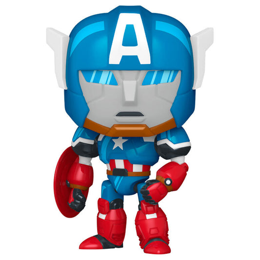 Figura POP Marvel What If..? Capitan America Mech_0