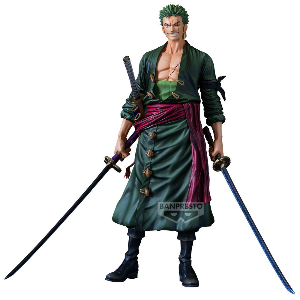 Figura Roronoa Zoro Premium The Brush One Piece 30cm_0
