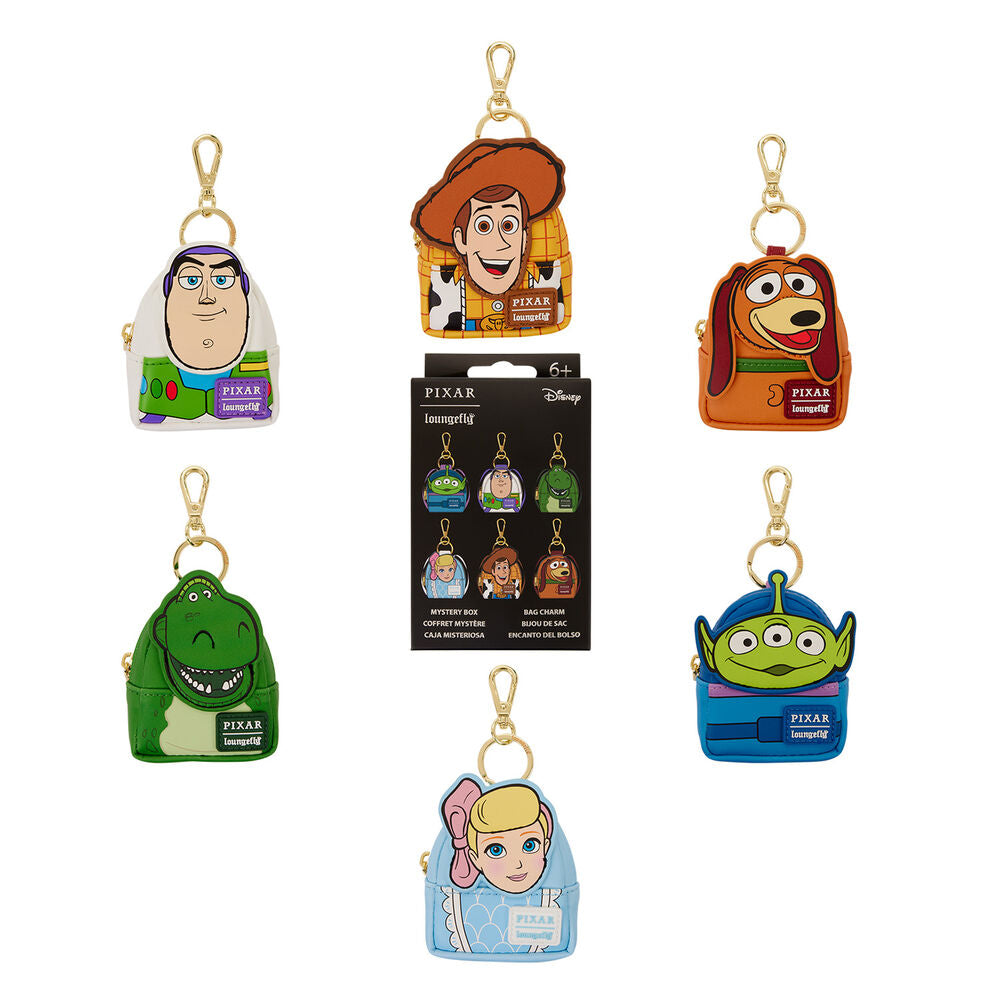 Llavero mini mochila Mystery 30th Anniversary Toy Story Disney Pixar Loungefly surtido_0