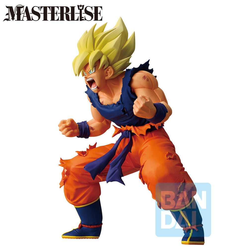 Figura Ichibansho Masterlise Super Saiyan Son Goku Battle of the Super Saiyan Dragon Ball Z 19cm_0