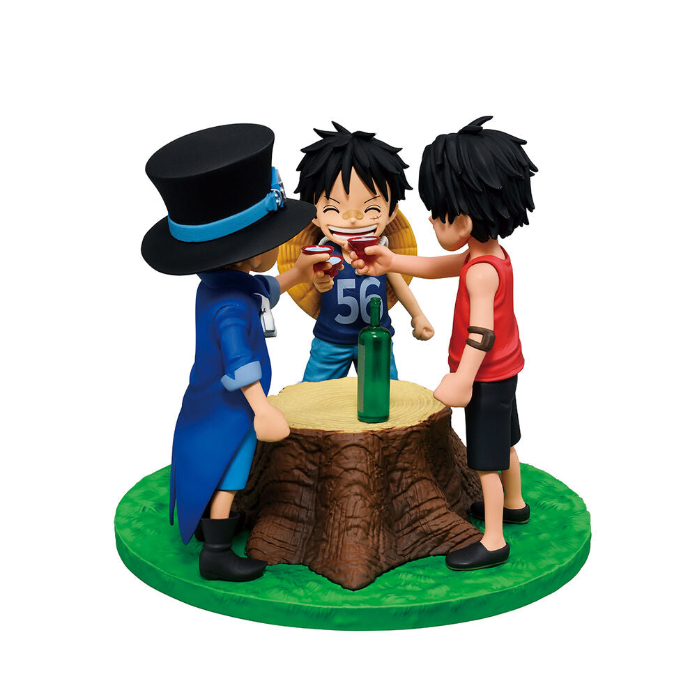 Figura Ichibansho Ace & Sabo & Luffy Dramatic Memories One Piece 10cm_0