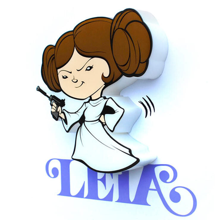 Lampara 3D Light FX mini Leia Star Wars_0