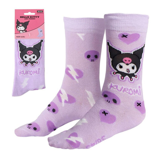 Calcetines Kuromi Hello Kitty_0