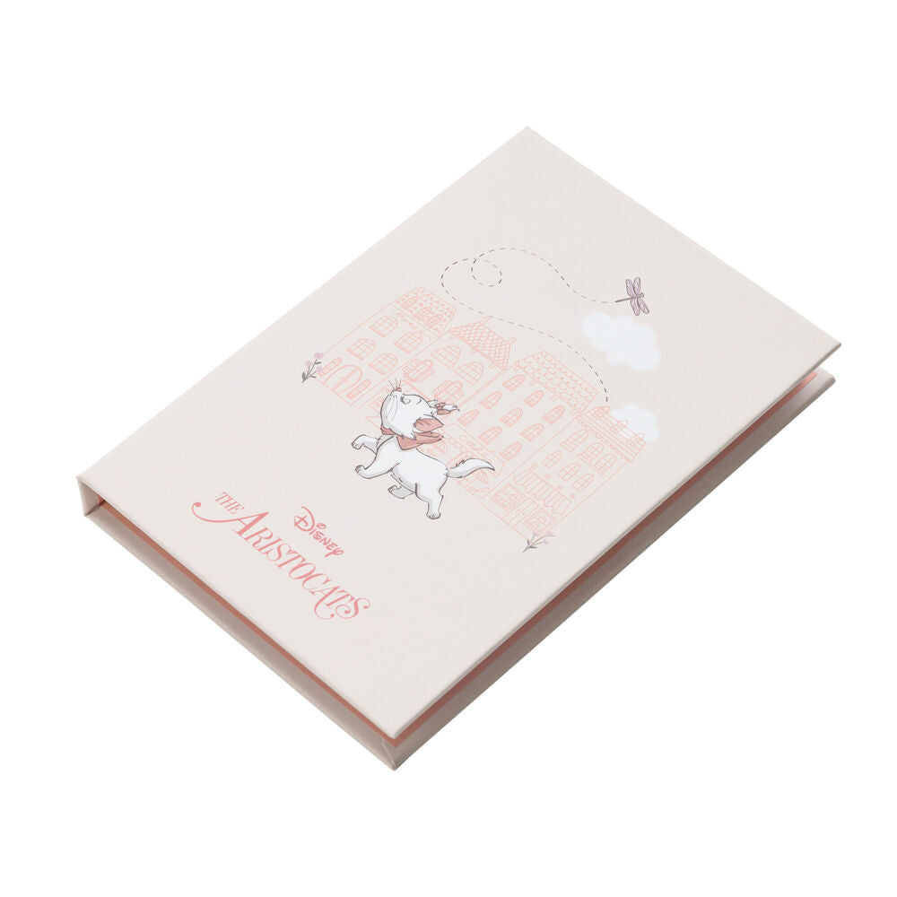 Cuaderno A6 notas adhesivas Bonjour Marie Los Aristogatos Disney_0