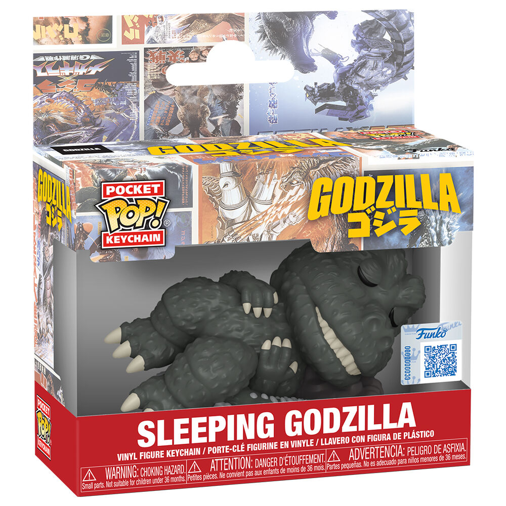Llavero Pocket POP Godzilla Sleeping Godzilla Exclusive_0