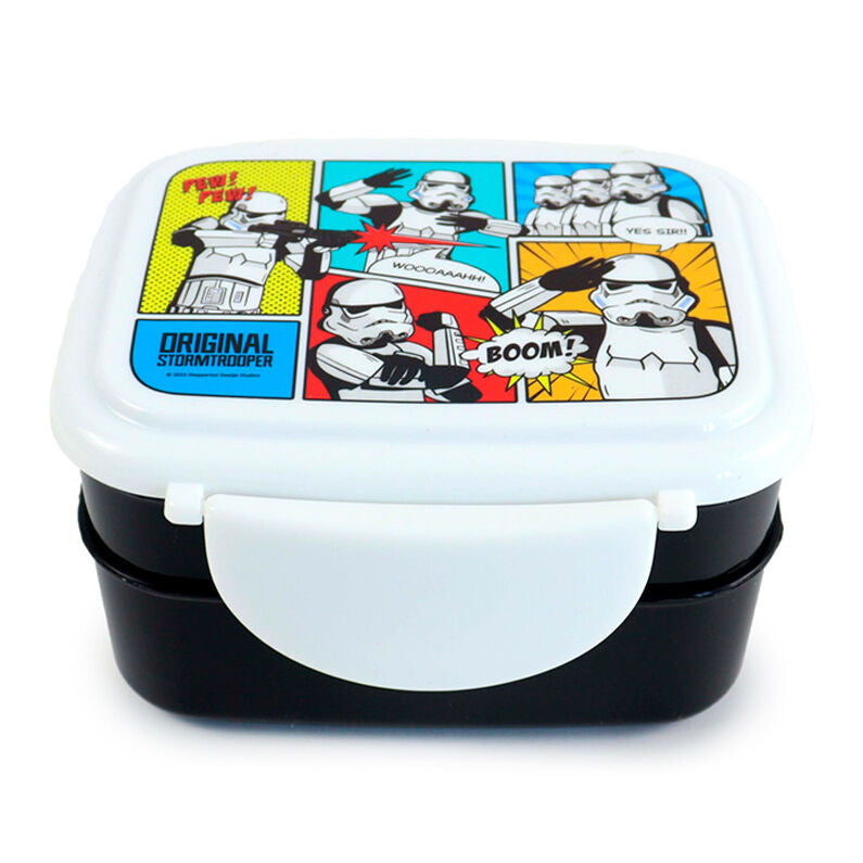 Sandwichera + cubiertos Soldado Imperial Stormtrooper Star Wars_0