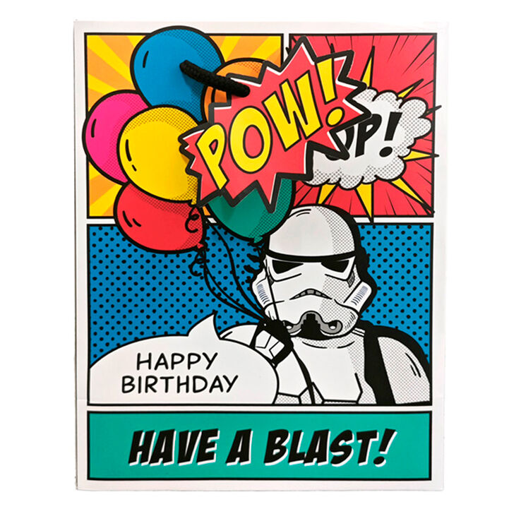 Bolsa regalo The Original Stormtrooper Comic Strip mediana Star Wars surtido_0