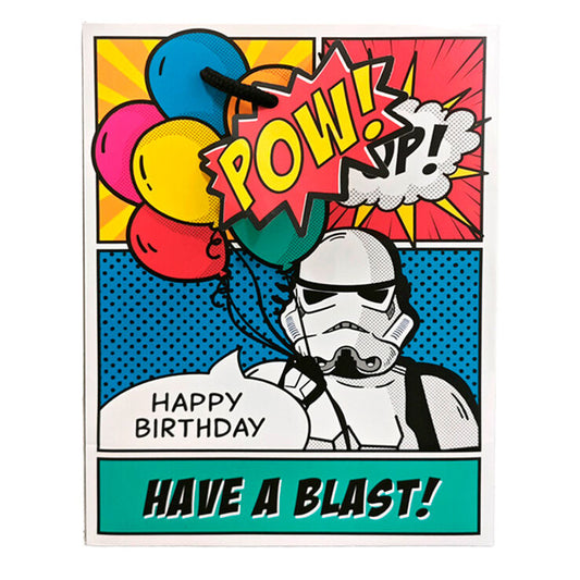 Bolsa regalo The Original Stormtrooper Comic Strip mediana Star Wars surtido_0