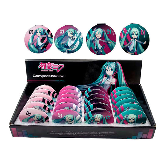 Espejo de bolsillo Hatsune Miku surtido_0