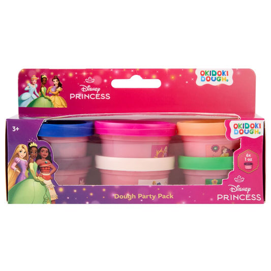 Blister 6 mini botes plastilina Princesas Disney_0