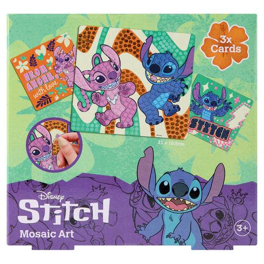 Mosaico Goma EVA Stitch Disney_0