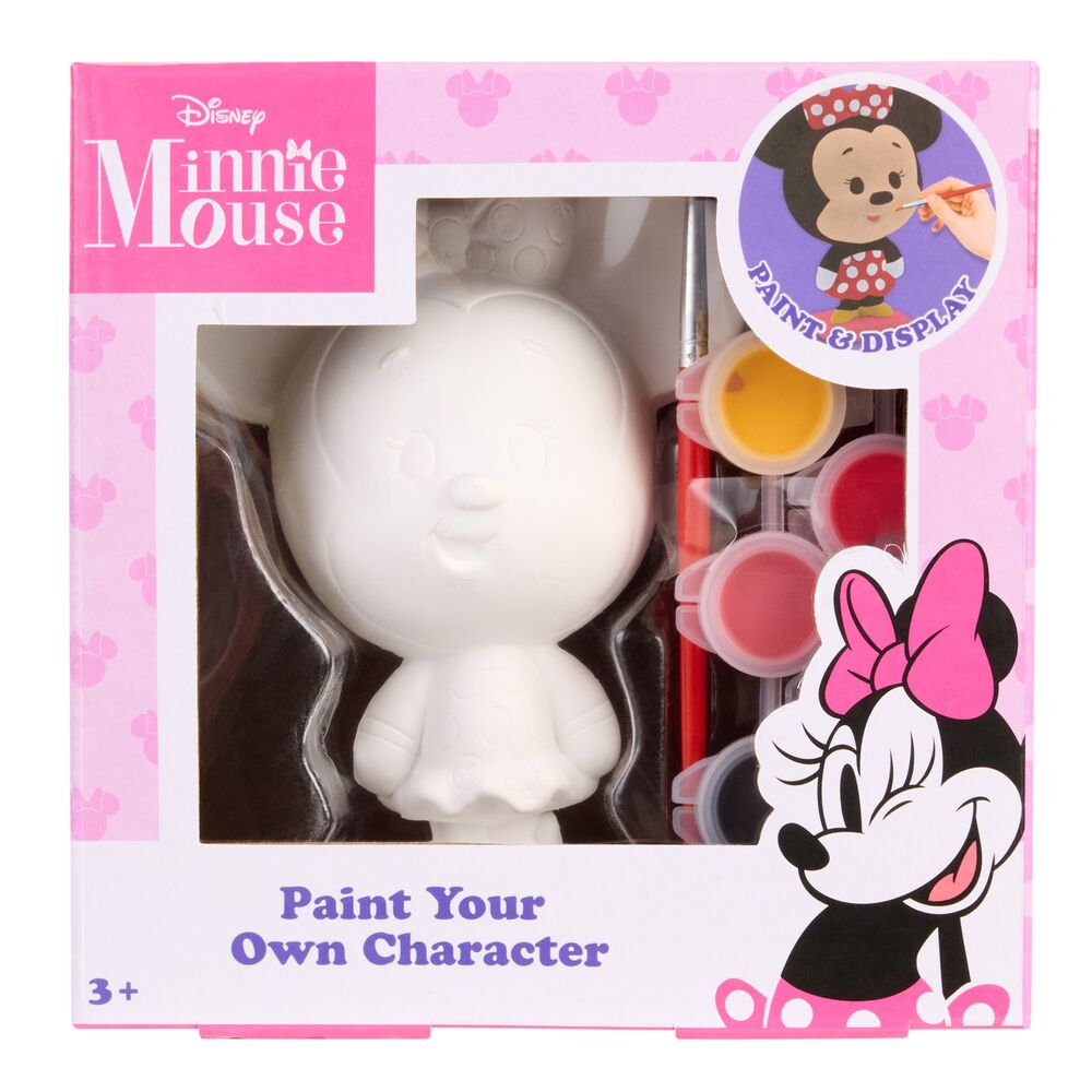 Figura yeso para pintar Minnie Disney_0