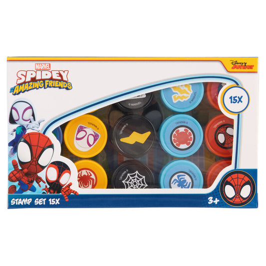 Blister 15 sellos Spiderman Marvel_0