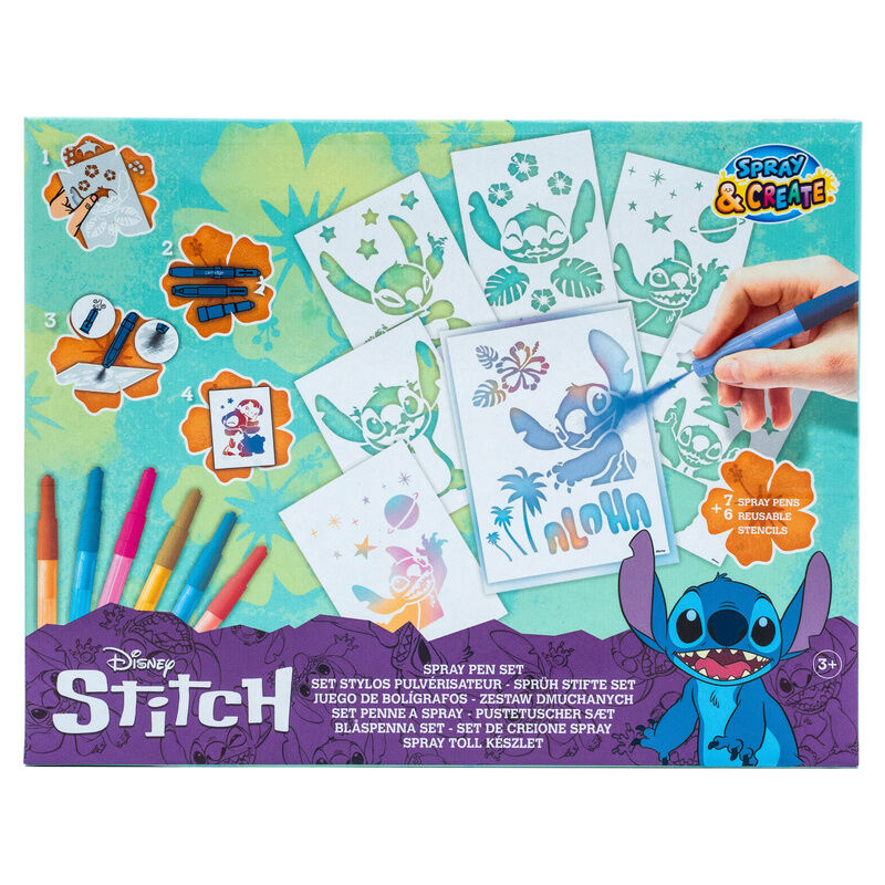 Aerografo Stitch Disney_0