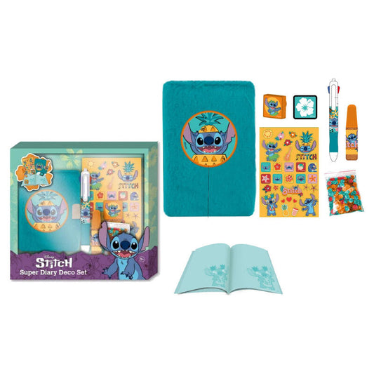 Set diario Stitch Disney_0
