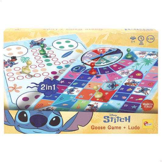 Juego parchis y oca Stitch Disney_0