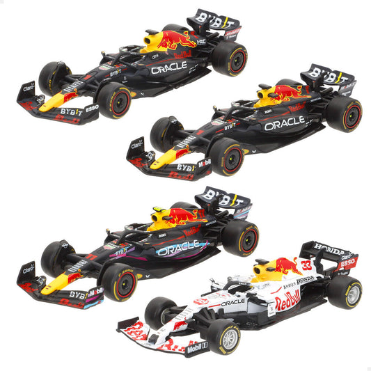Blister 4 coches F1 Red Bull metal_0