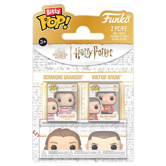 Blister 2 Bitty POP! Harry Potter Hermione & Krum_0