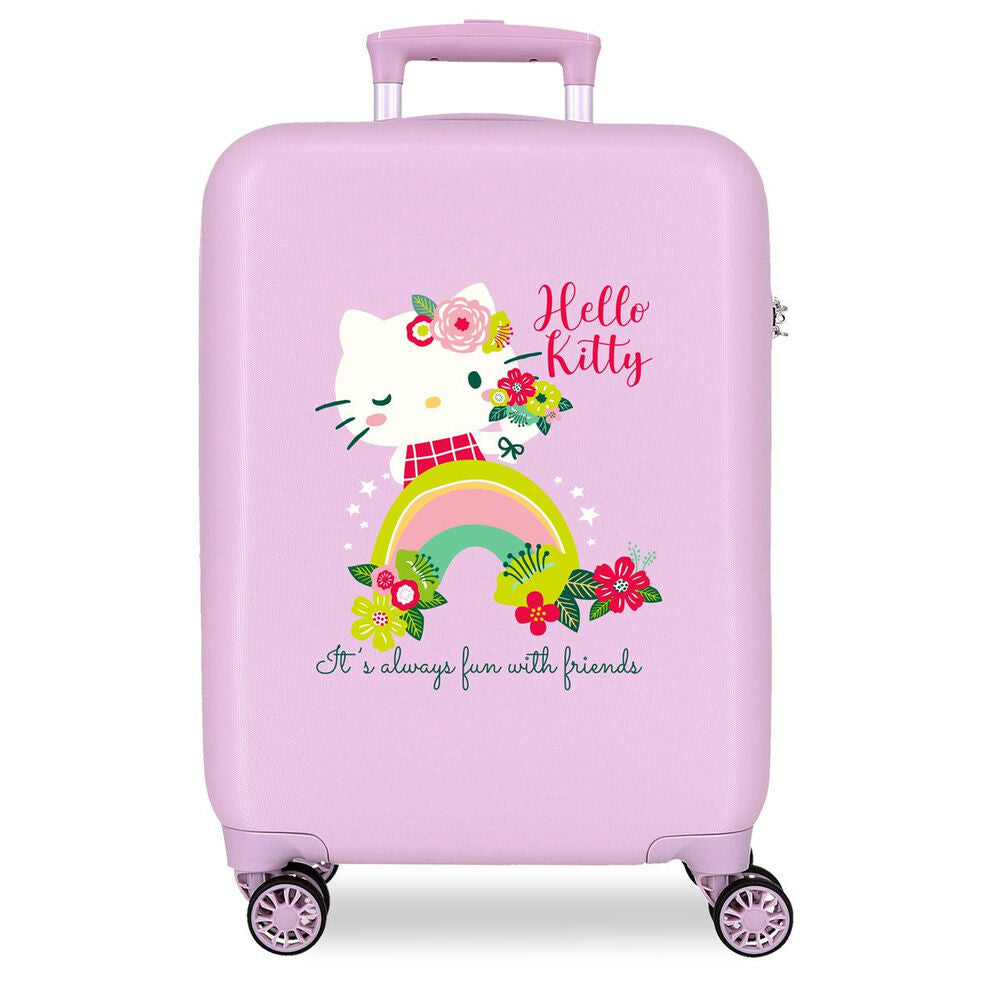 Maleta trolley ABS Always Fun With Friends Hello Kitty 55cm_0