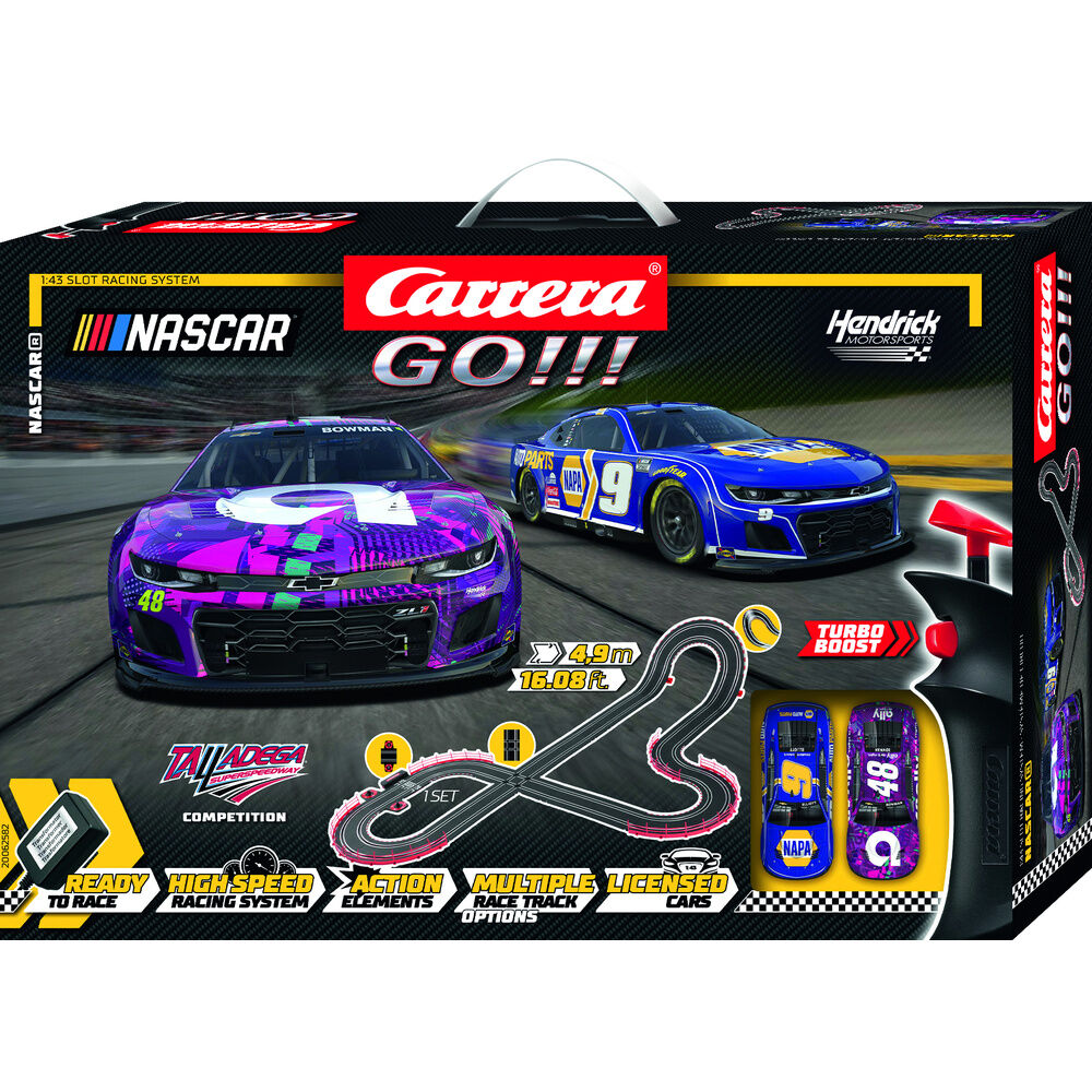Carrera GO!!! NASCAR Talladega Competition / Preto / 100042787_0