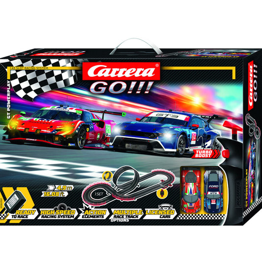 Pista de Carrinhos Carrera GO!!! GT Powerplay / Preto / 20062597_0
