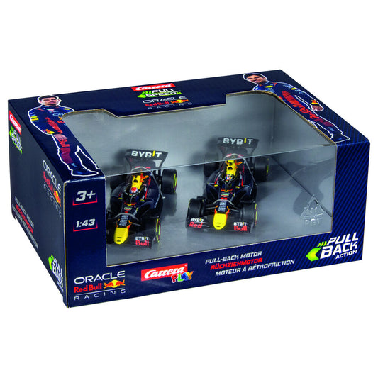 Blister 2 coches F1 Red Bull Double Action pull back_0