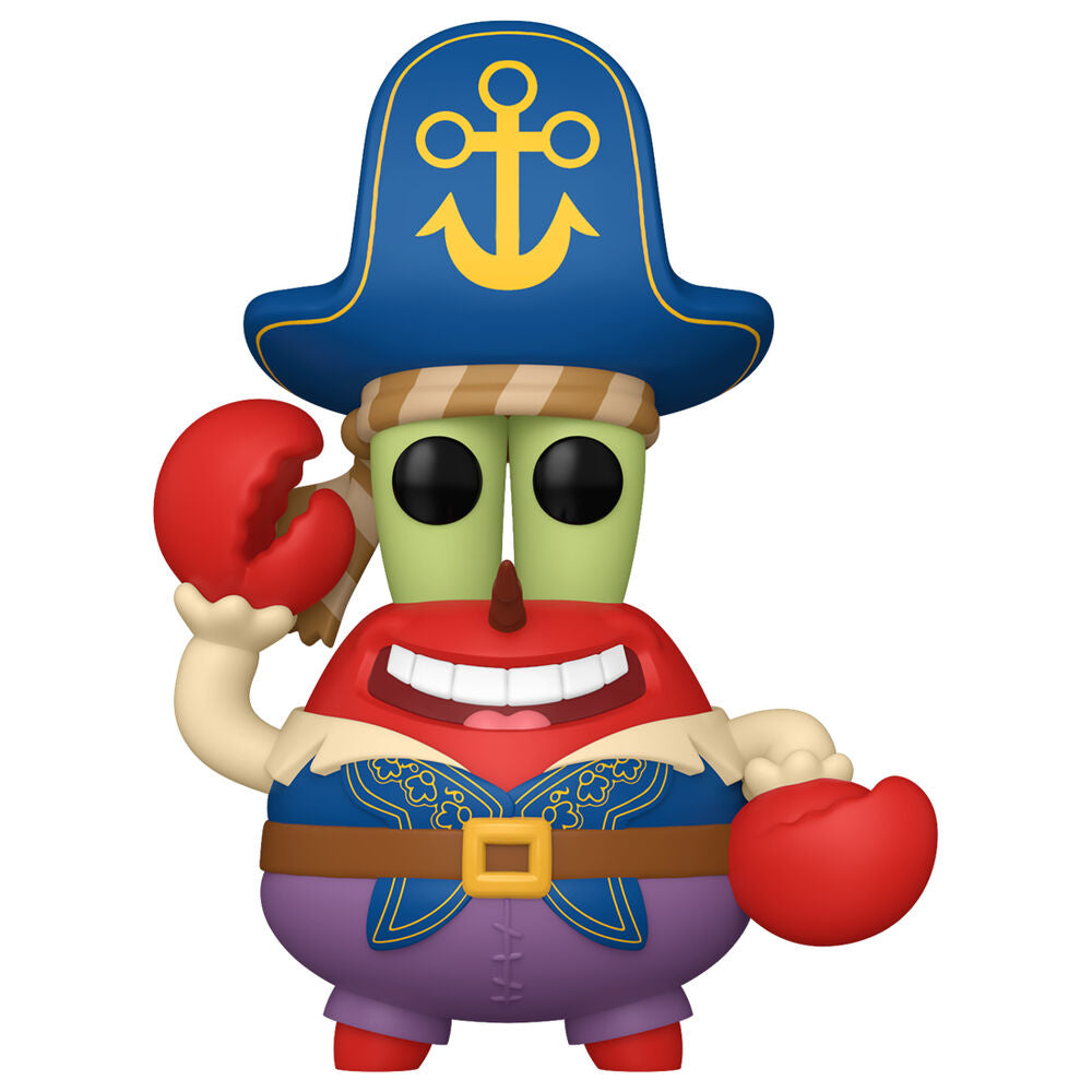 Figura POP Bob Esponja Una Nueva Aventura Pirata Mr. Krabs_0