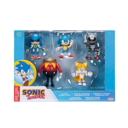 Blister 5 figuras Sonic The Hedgehog 6cm_0