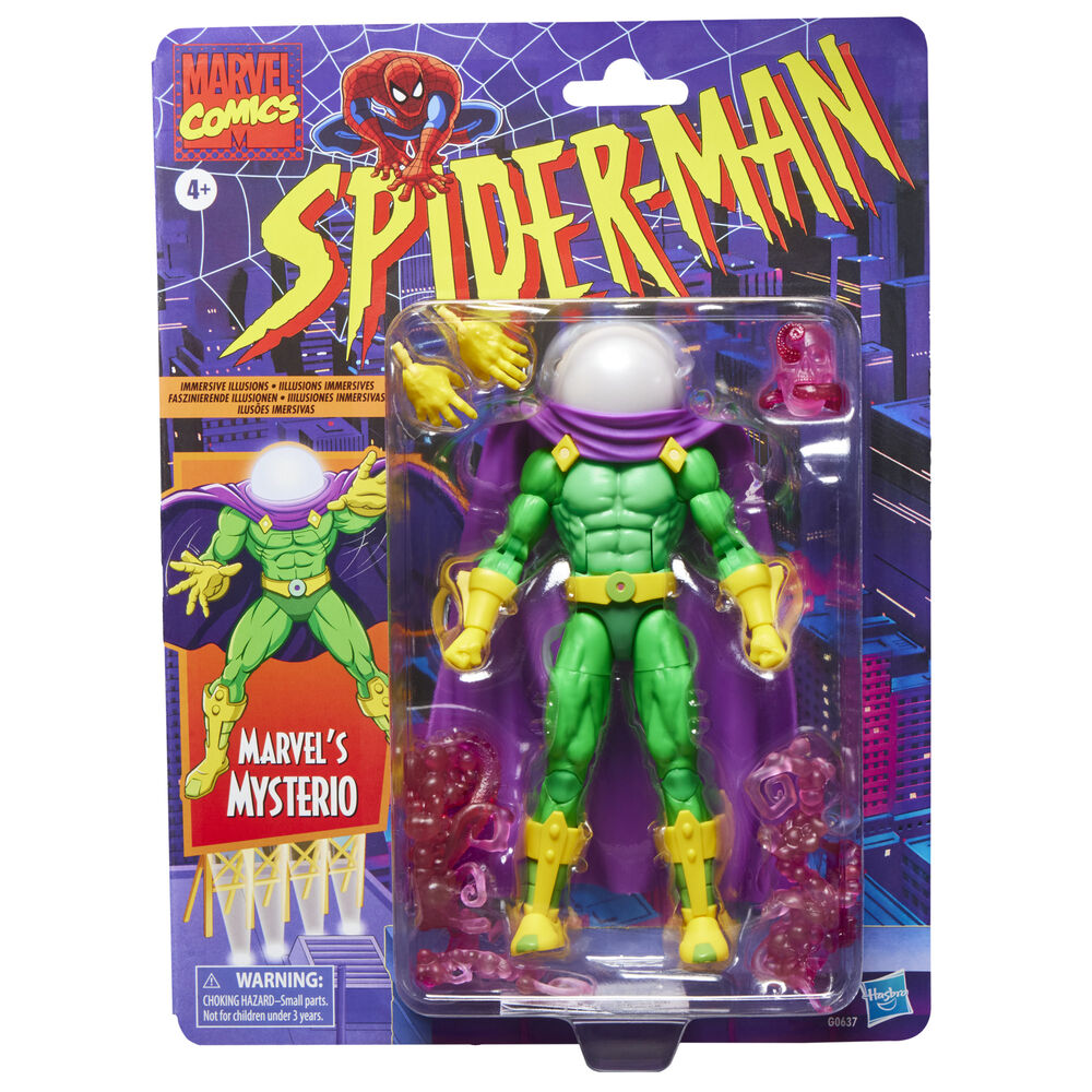 Figura Mysterio Spider-Man Marvel Comics 15cm_0