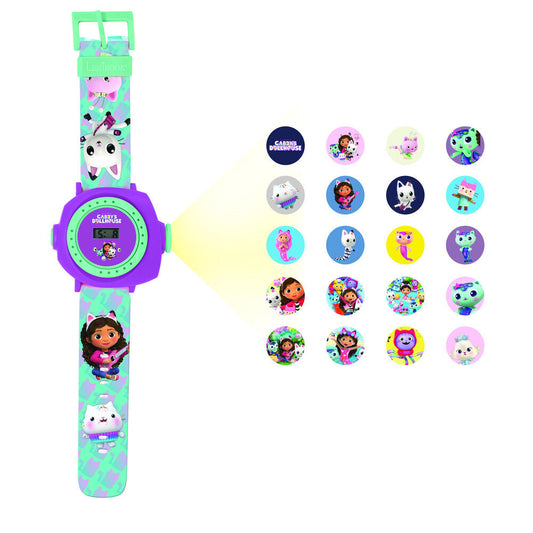 Reloj Digital proyecciones La Casa de MuÃ±ecas de Gabby_0