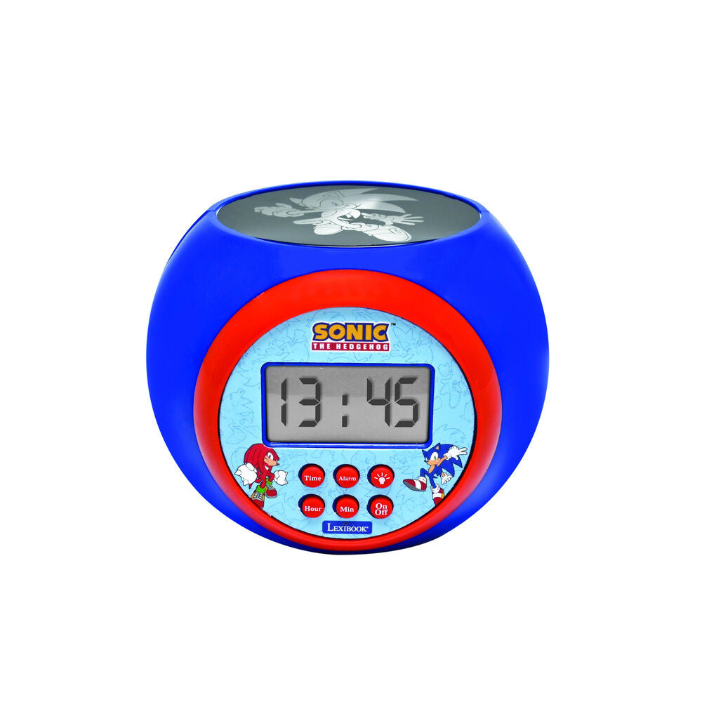 Reloj Despertador Proyector Sonic the Hedgehog_0