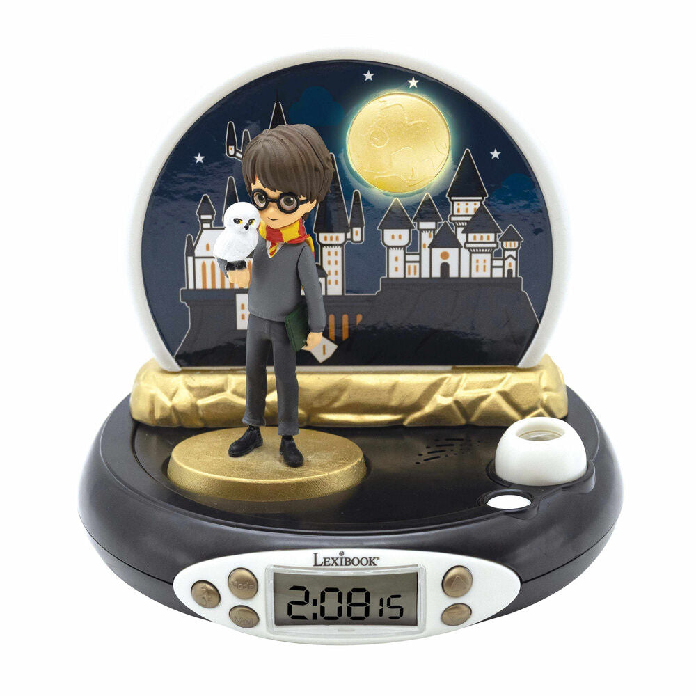 Reloj Despertador Proyector 3D Harry Potter_0