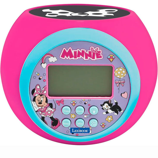 Reloj Despertador Proyector Minnie Disney_0
