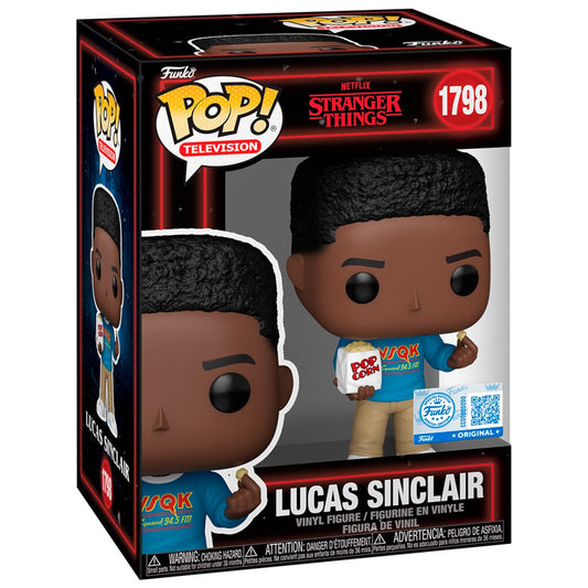 Figura POP Stranger Things 5 Lucas Sinclair Exclusive_0