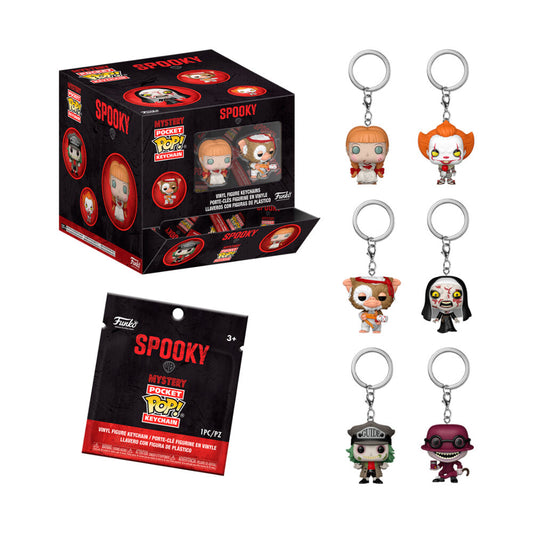 Llavero Pocket POP Mystery Horror surtido_0